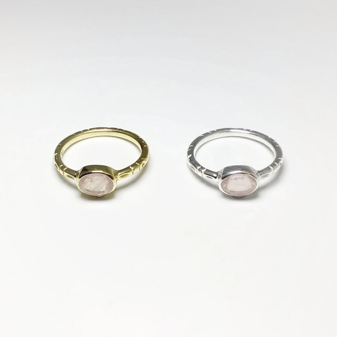 Rose Quartz Ring - Rocks and Gems Canada