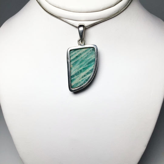 Amazonite Pendant - Rocks and Gems Canada