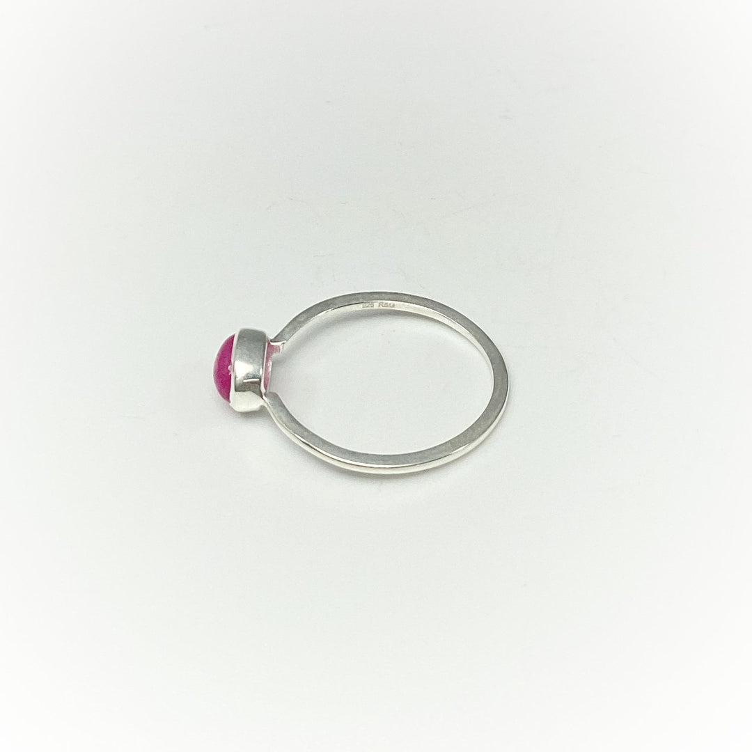 Pink Jade Ring - Rocks and Gems Canada
