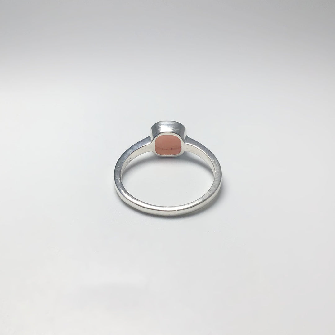 Pink Peruvian Opal Ring - Rocks and Gems Canada