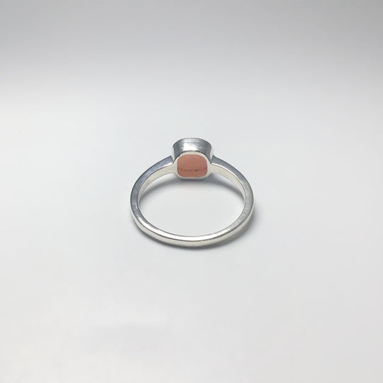 Pink Peruvian Opal Ring - Rocks and Gems Canada