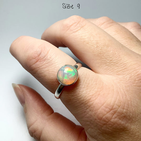 Ethiopian Fire Opal Ring - Rocks and Gems Canada