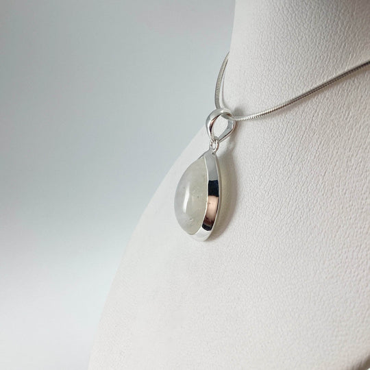Rainbow Moonstone Pendant - Rocks and Gems Canada