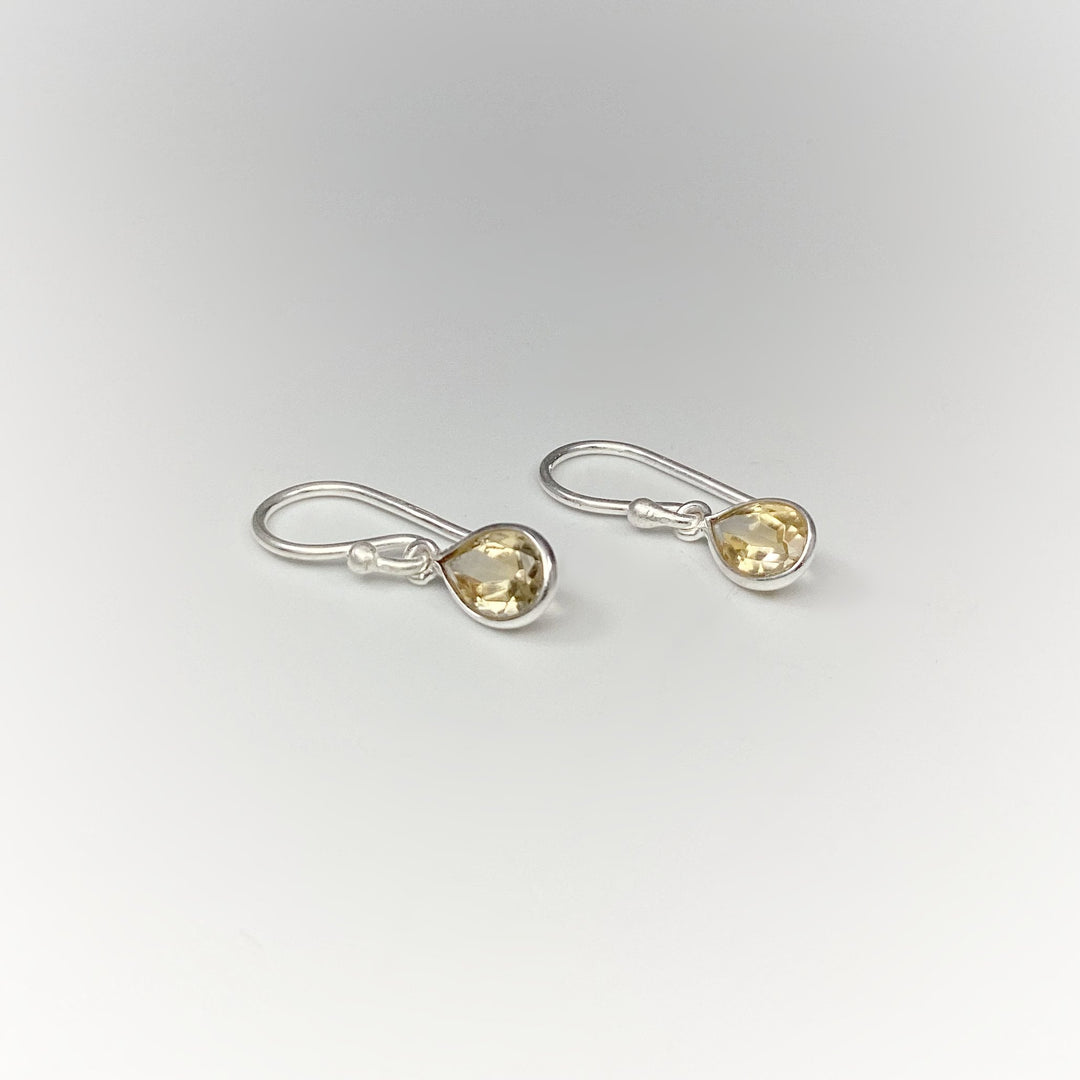 Citrine Dangle Earrings - Rocks and Gems Canada