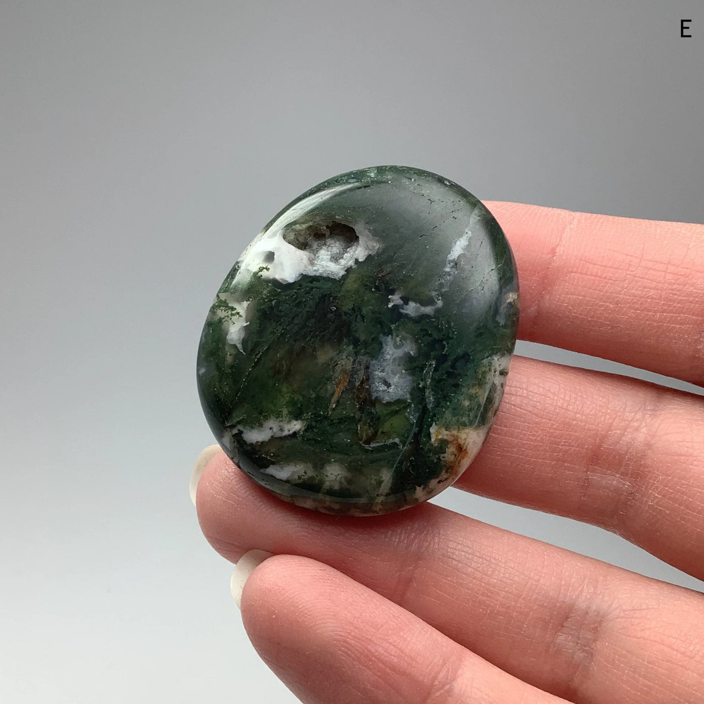 Moss Agate Touch Stone at $25 Each