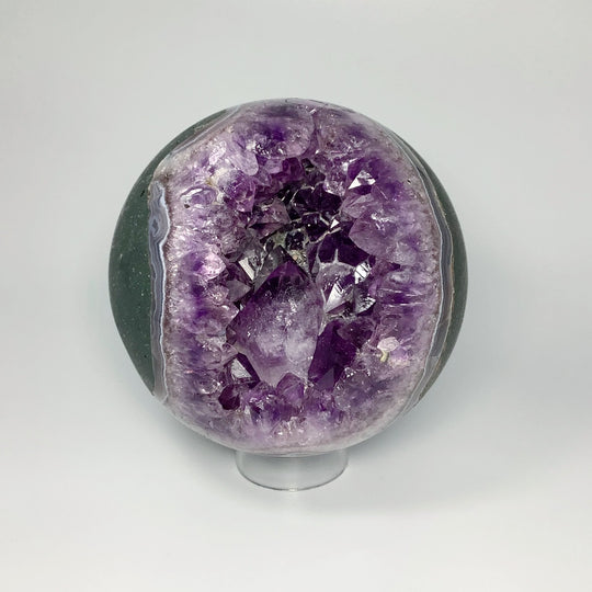 Amethyst Geode Sphere - Rocks and Gems Canada