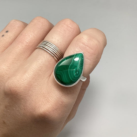 Malachite Ring - Rocks and Gems Canada