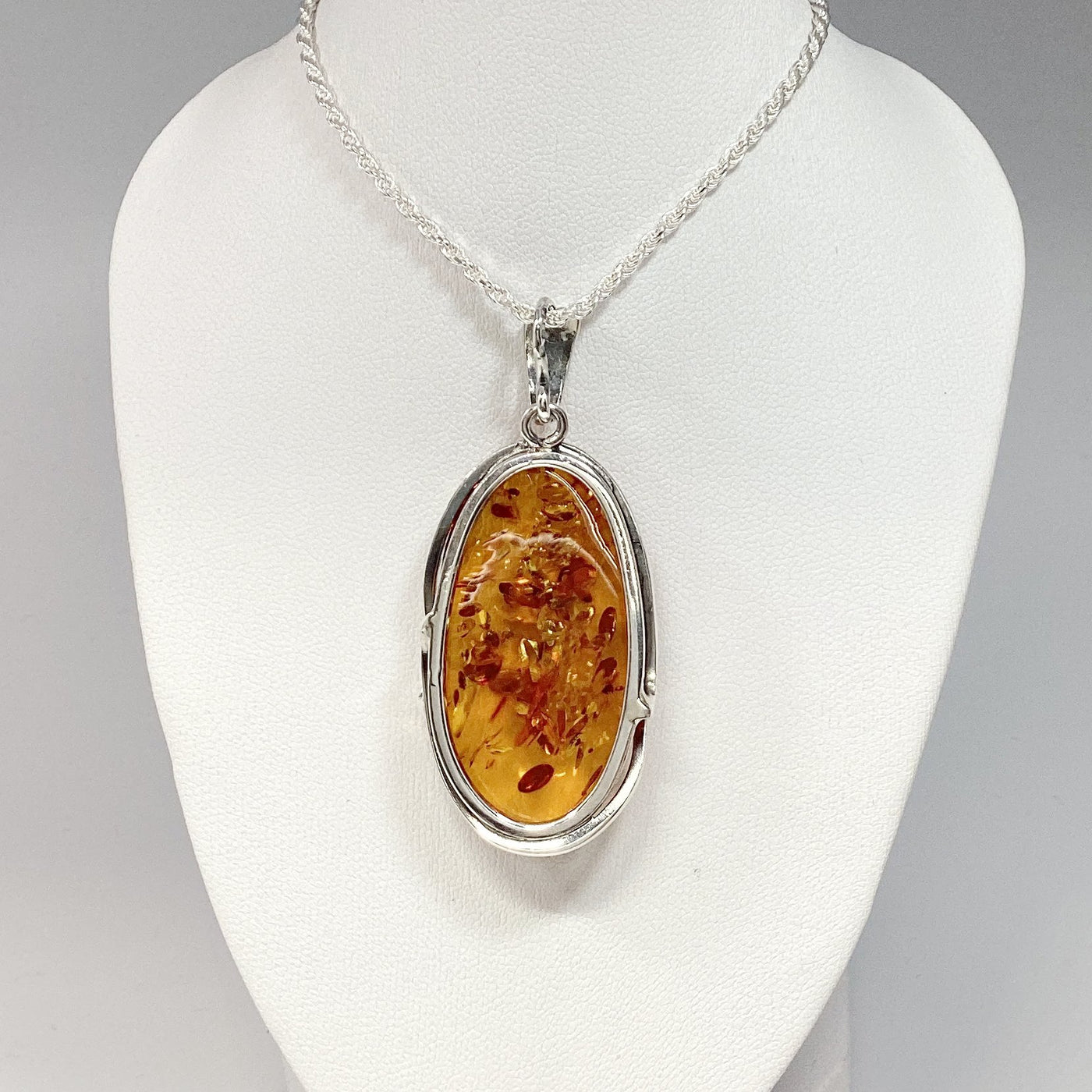 Cognac Amber Pendant