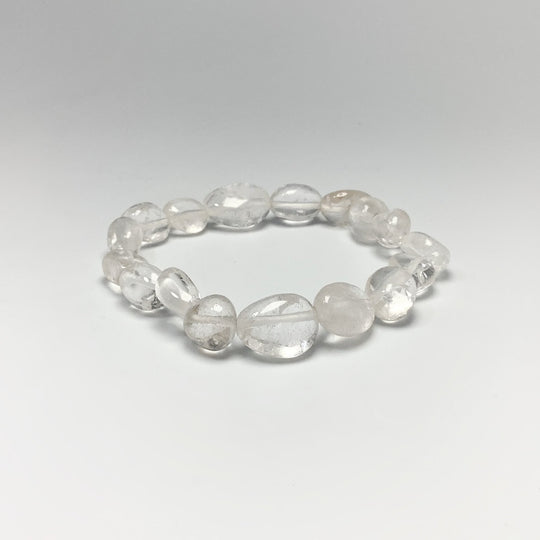 Quartz Nugget Beaded Bracelet - Rocks and Gems Canada