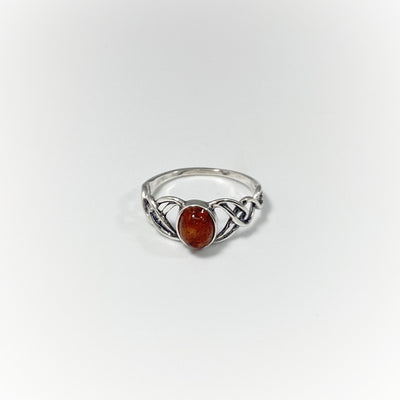 Cognac Amber Ring