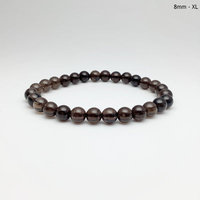 Smoky Quartz Beaded Bracelet