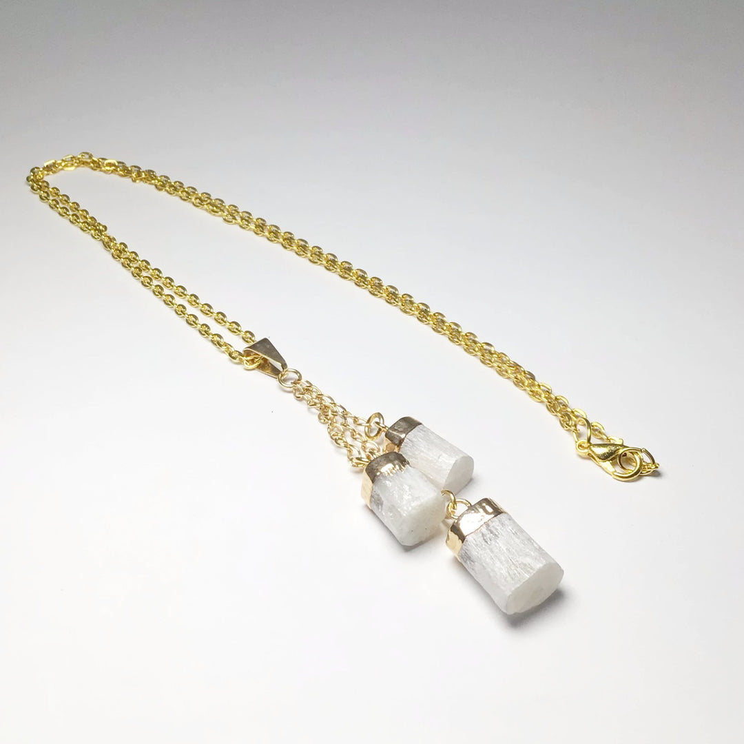Selenite Necklace - Rocks and Gems Canada