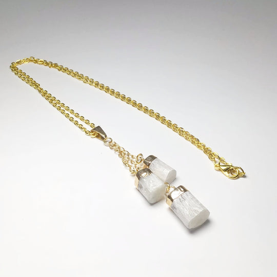 Selenite Necklace - Rocks and Gems Canada