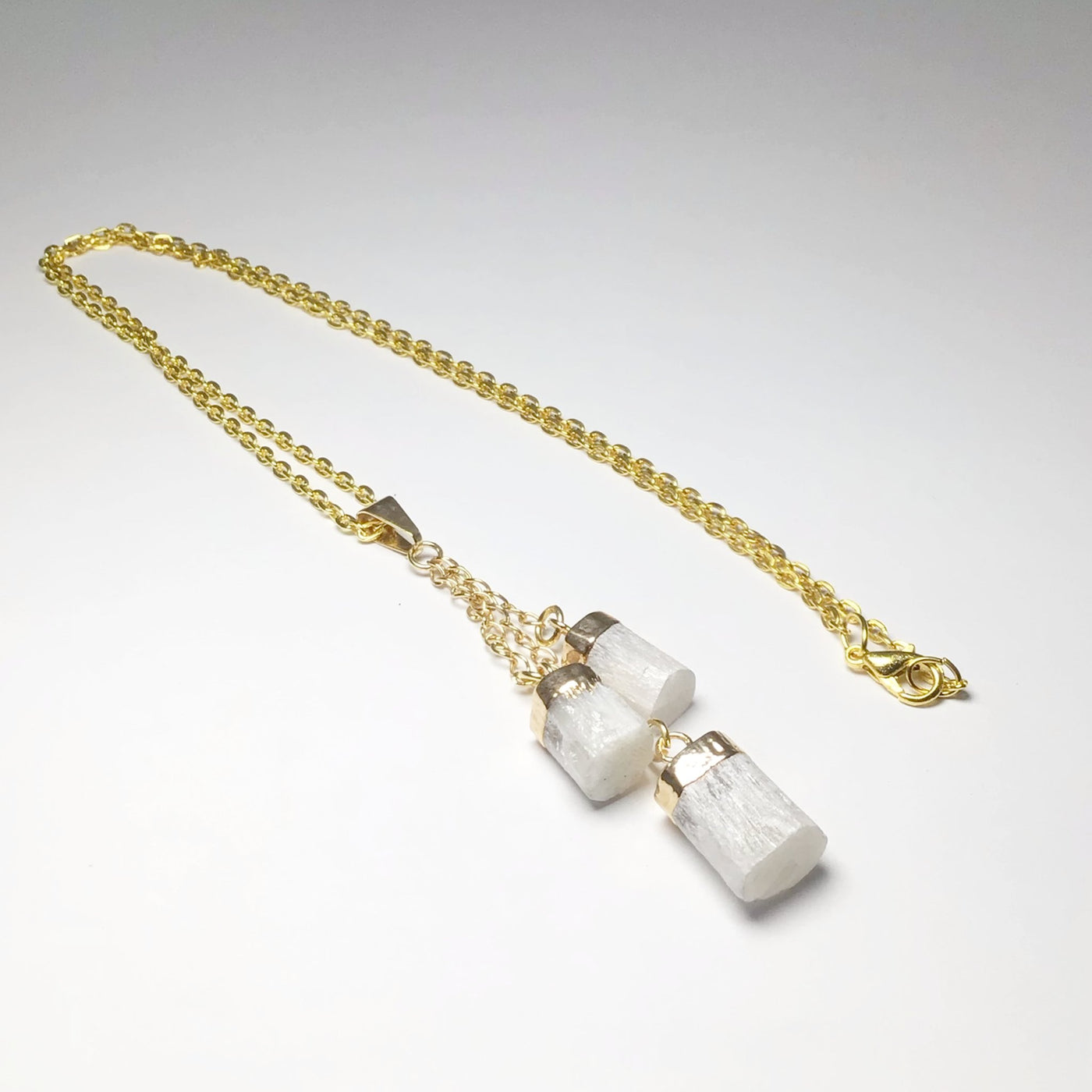 Selenite Necklace