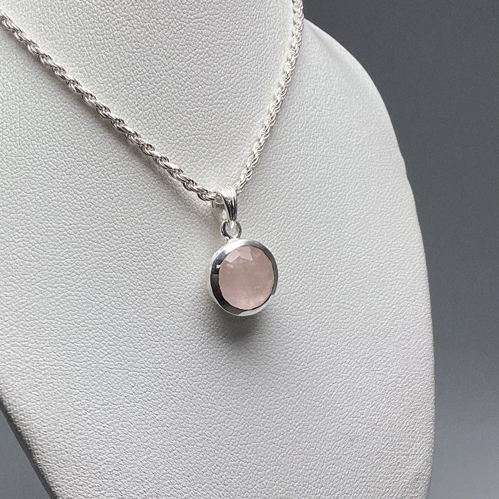 Rose Quartz Pendant - Rocks and Gems Canada