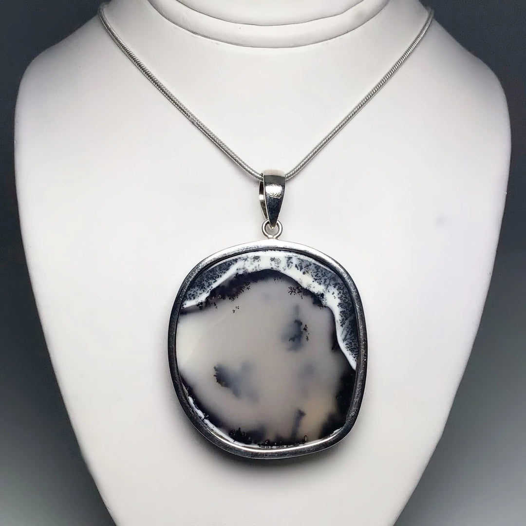Dendritic Opal Pendant - Rocks and Gems Canada