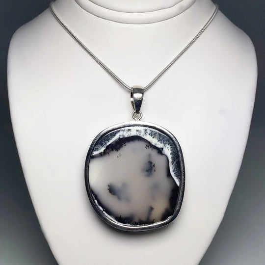 Dendritic Opal Pendant - Rocks and Gems Canada