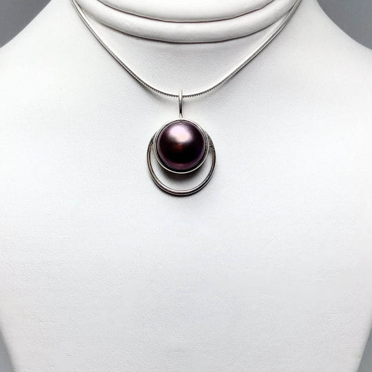Tahitian Pearl Pendant - Rocks and Gems Canada