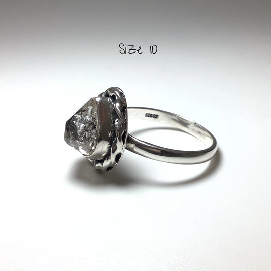 Herkimer Diamond Ring - Rocks and Gems Canada