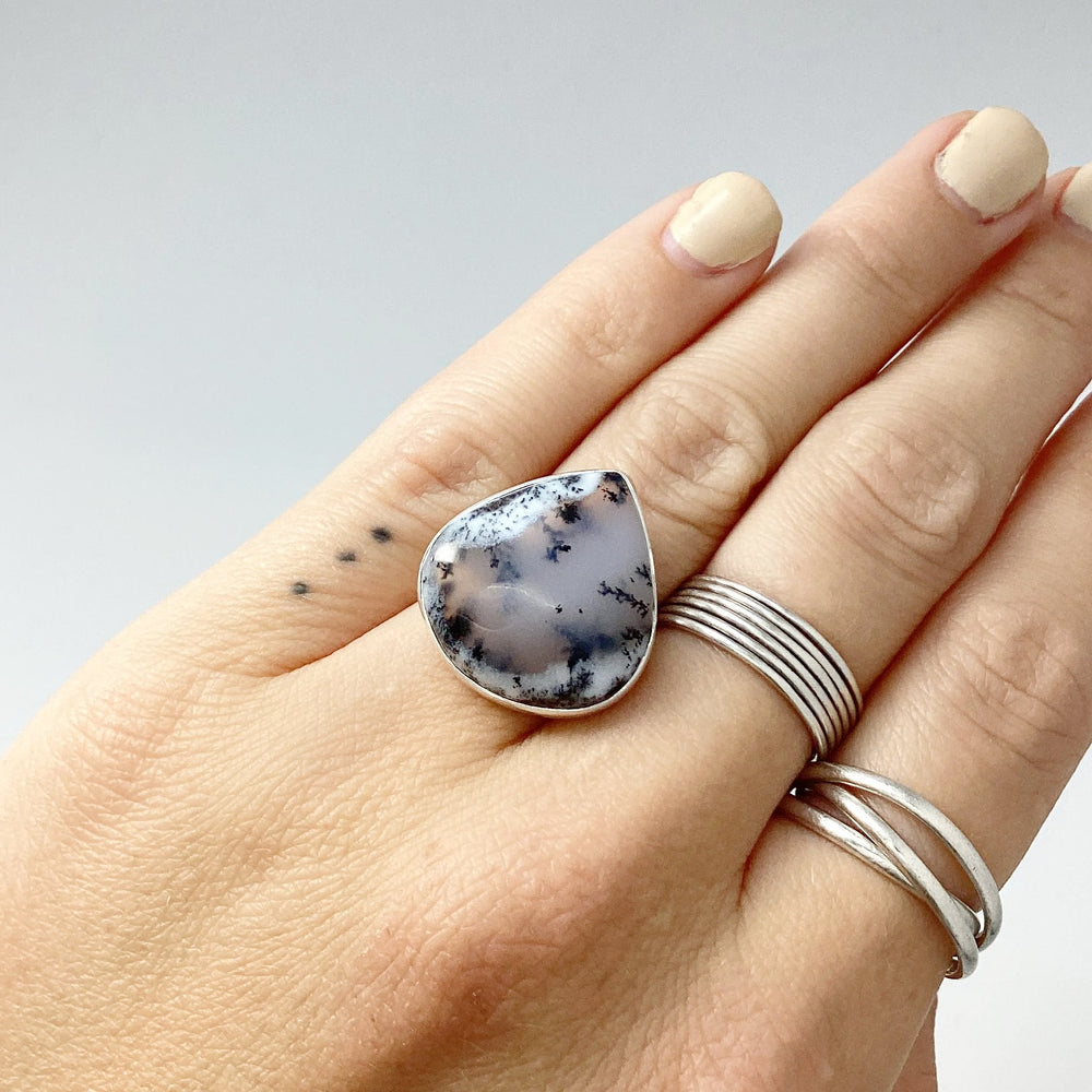 Dendritic Opal Ring - Rocks and Gems Canada