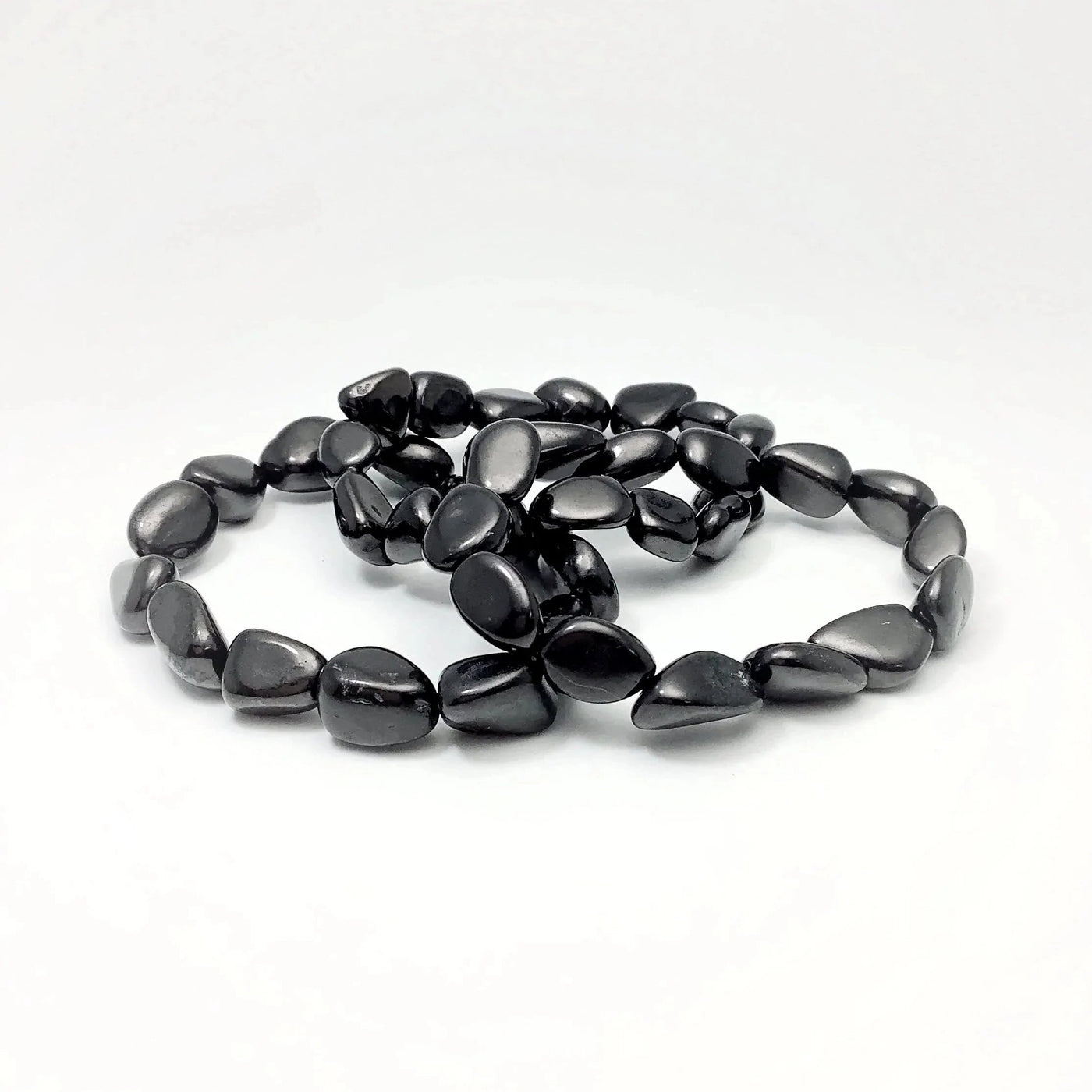 Shungite Nugget Beaded Bracelet