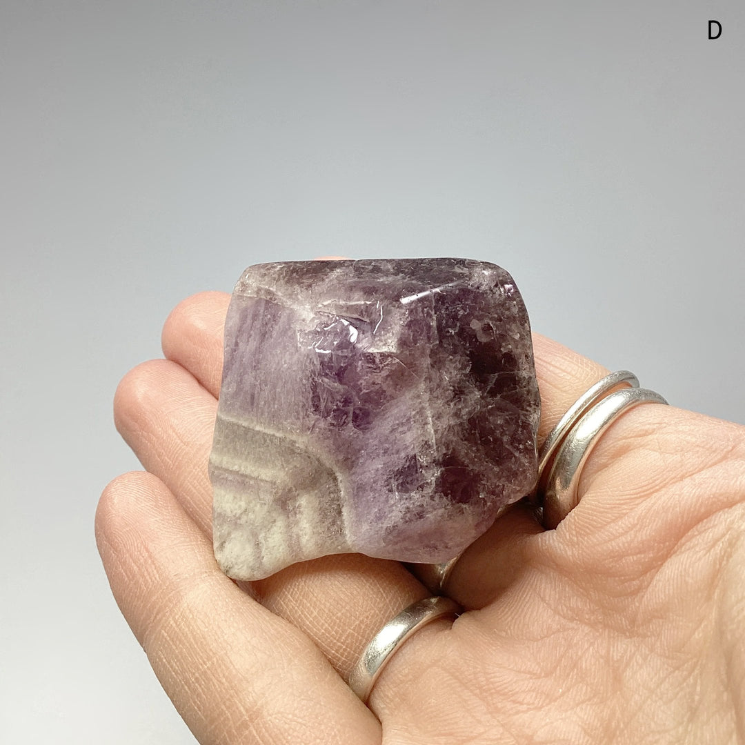 Shadow Chevron Amethyst Point - Rocks and Gems Canada