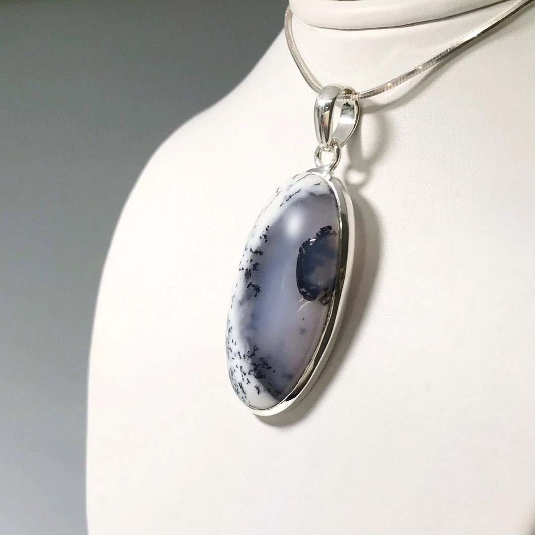 Dendritic Opal Pendant - Rocks and Gems Canada