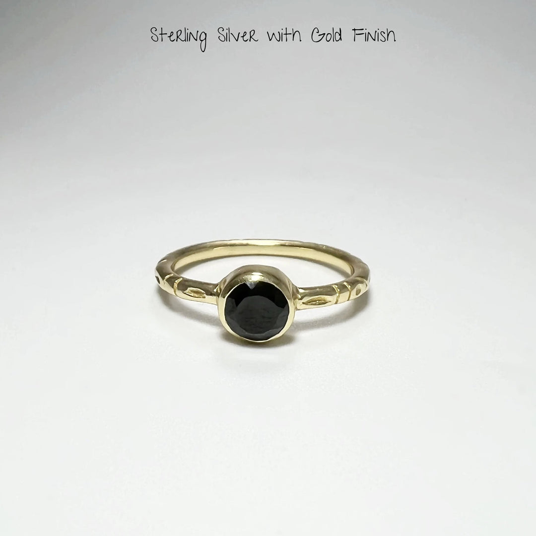 Black Onyx Ring - Rocks and Gems Canada