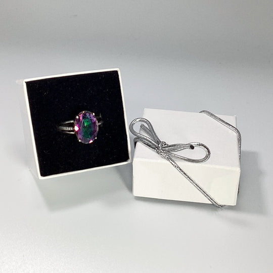 Mystic Topaz Ring - Rocks and Gems Canada