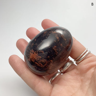 Mahogany Obsidian Egg