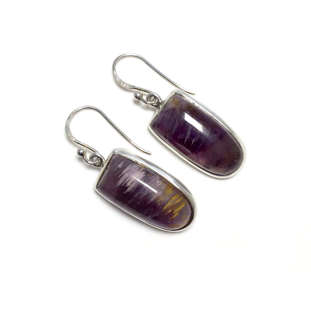 Super Seven Dangle Earrings - Rocks and Gems Canada