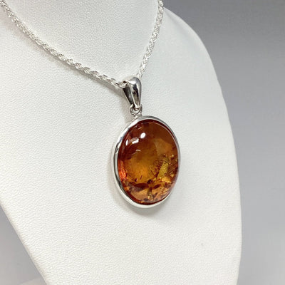 Cognac Amber Pendant