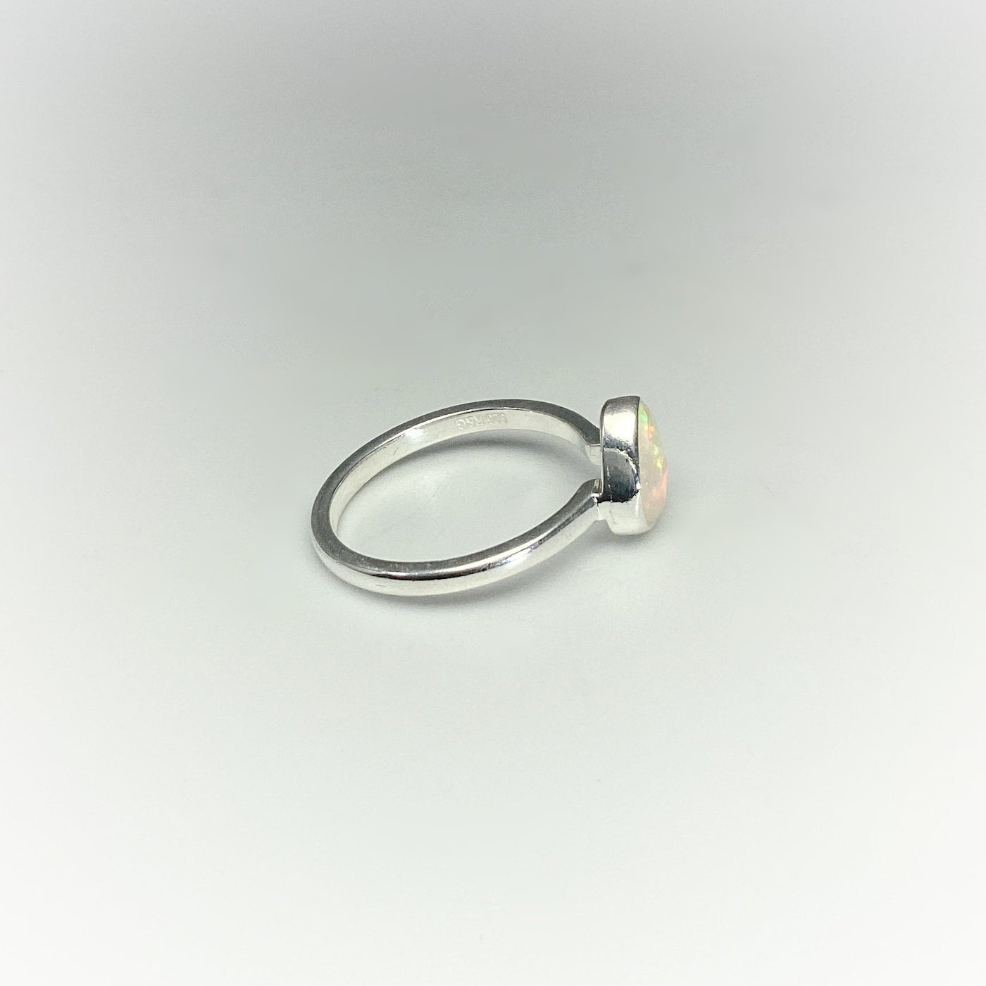 Ethiopian Fire Opal Ring