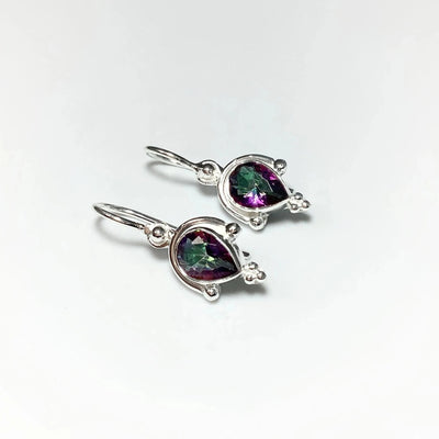 Mystic Topaz Dangle Earrings