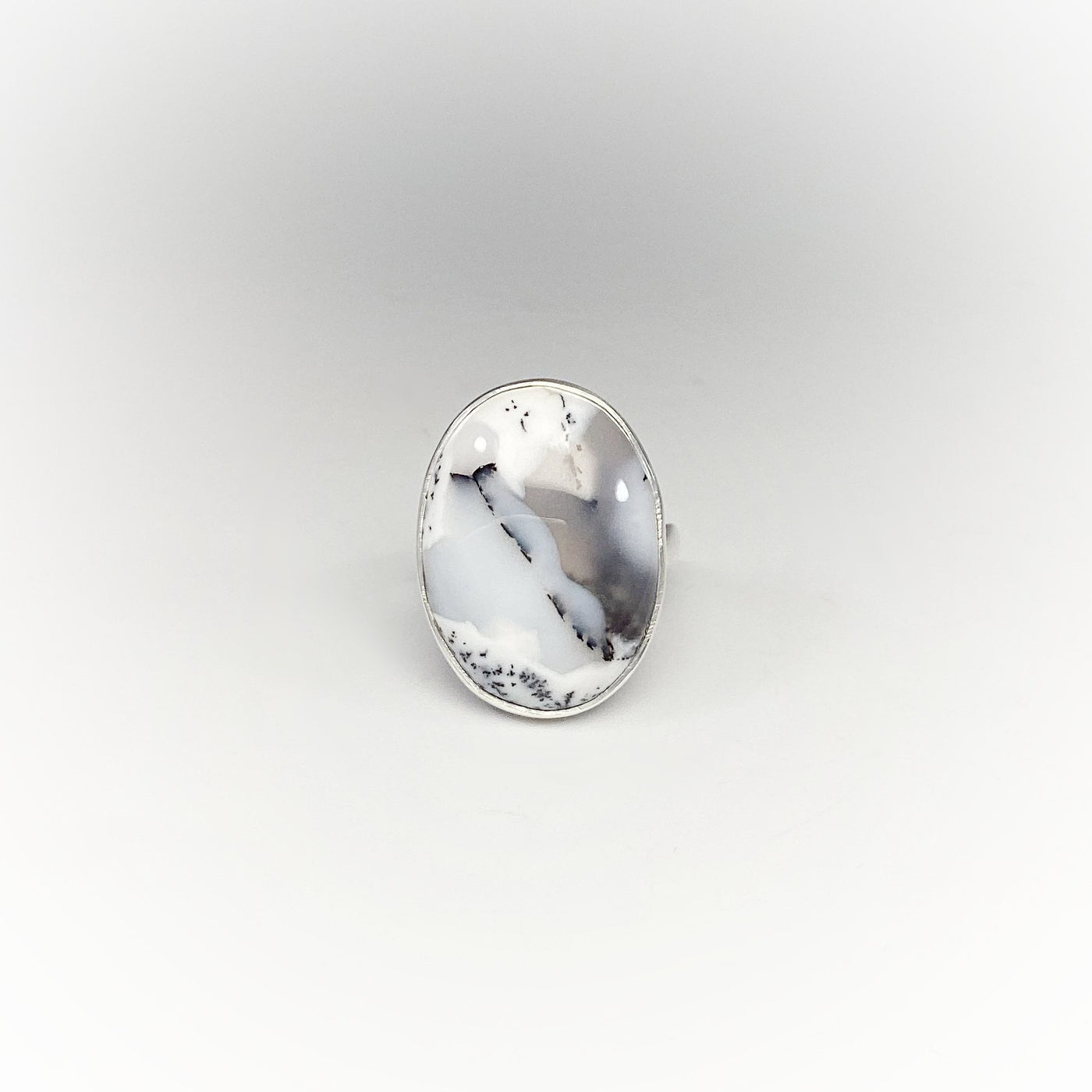 Dendritic Opal Ring