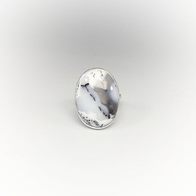 Dendritic Opal Ring