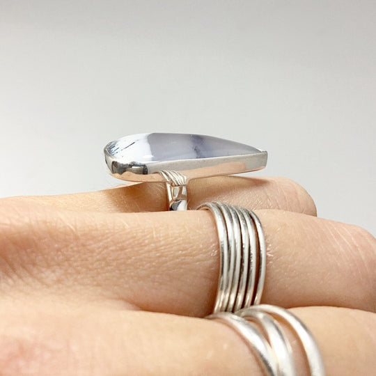 Dendritic Opal Ring - Rocks and Gems Canada