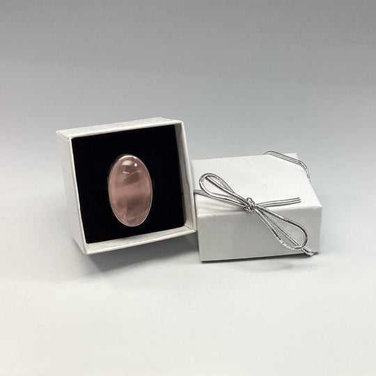Rose Quartz Ring - Rocks and Gems Canada