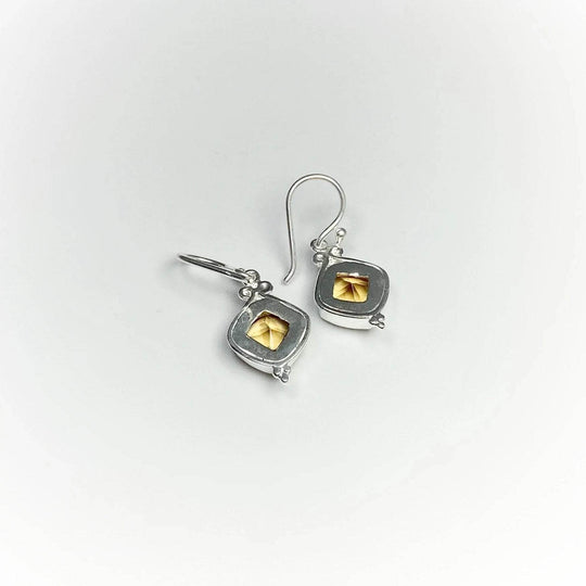 Citrine Dangle Earrings - Rocks and Gems Canada