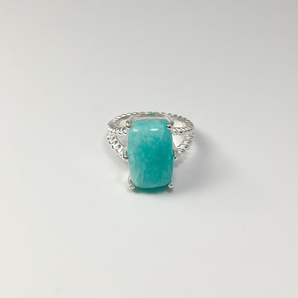 Amazonite Ring - Rocks and Gems Canada