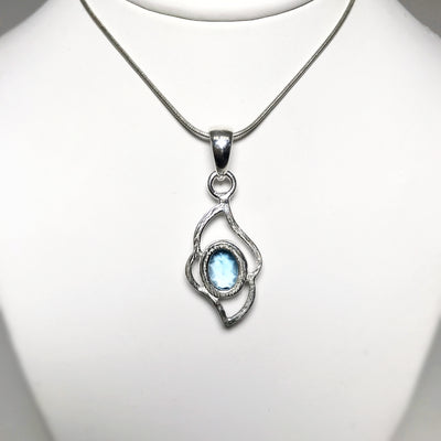 Blue Topaz Pendant