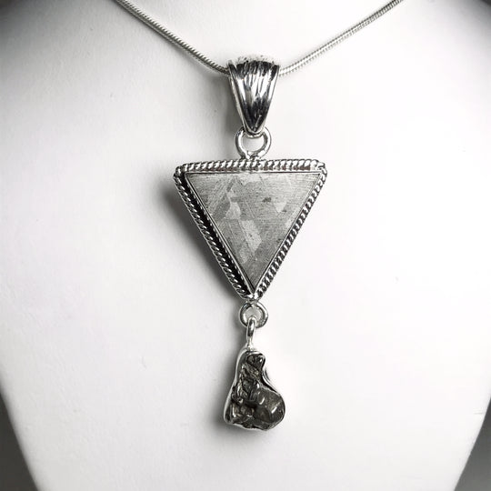 Muonionalusta and Campo Del Cielo Meteorite Pendant - Rocks and Gems Canada