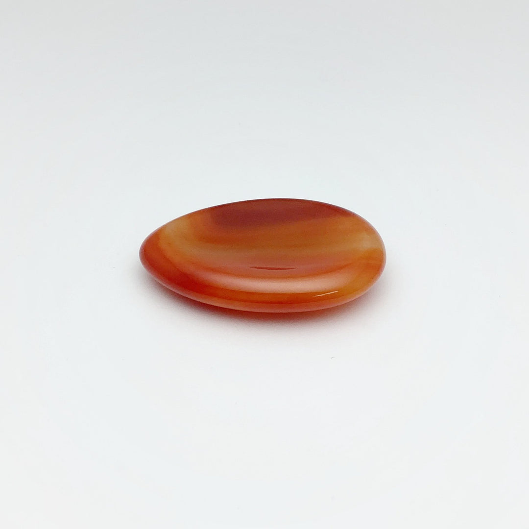 Worry Stone - Carnelian Agate - Rocks and Gems Canada