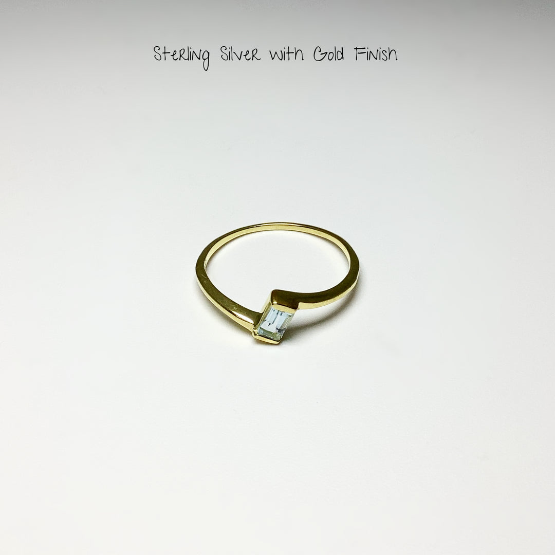 Blue Topaz Ring - Rocks and Gems Canada