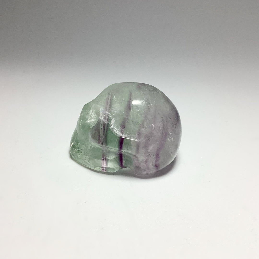 Carved Fluorite Skull - Rocks and Gems Canada