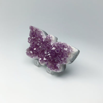 Amethyst Butterfly Druze Cluster