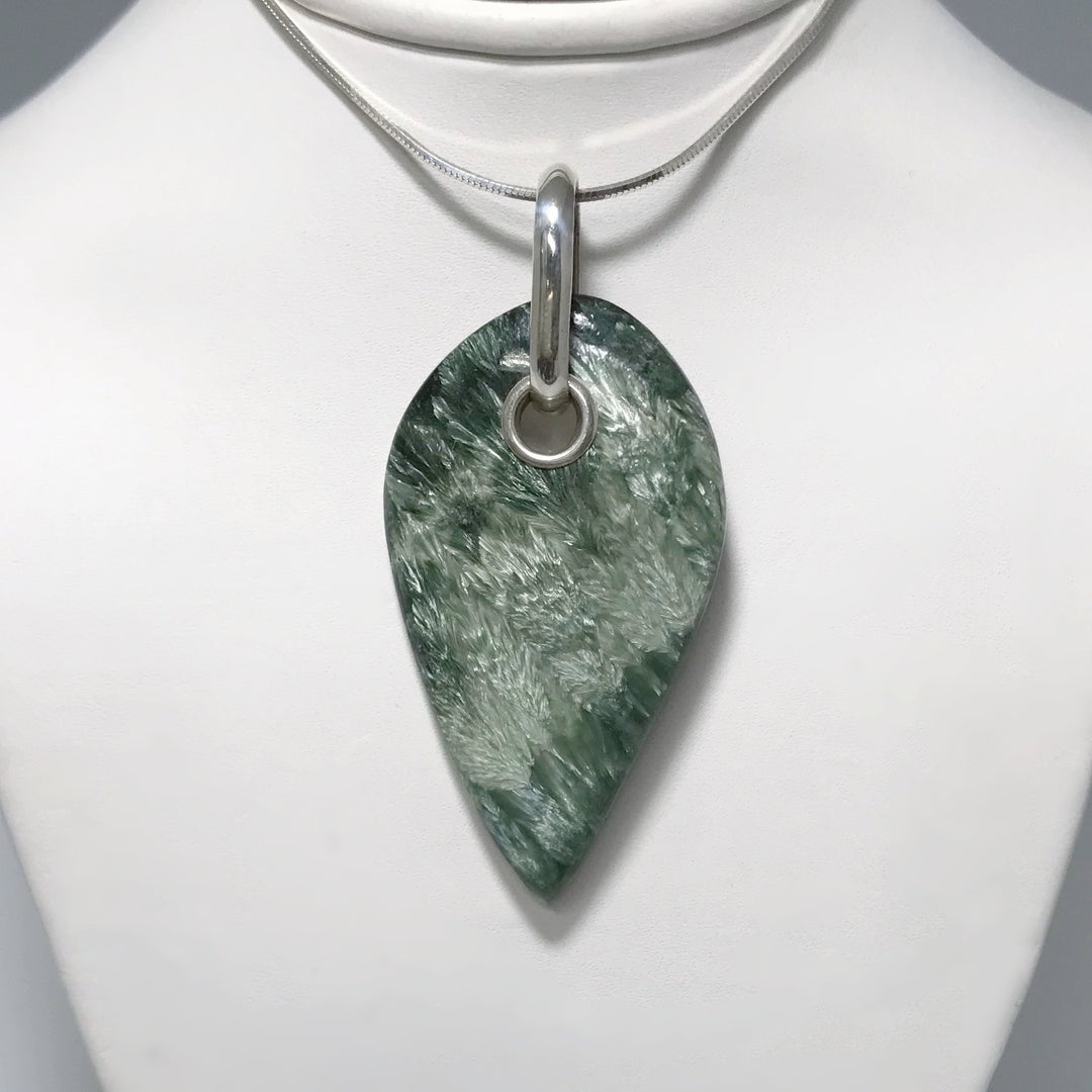 Seraphenite Pendant - Rocks and Gems Canada