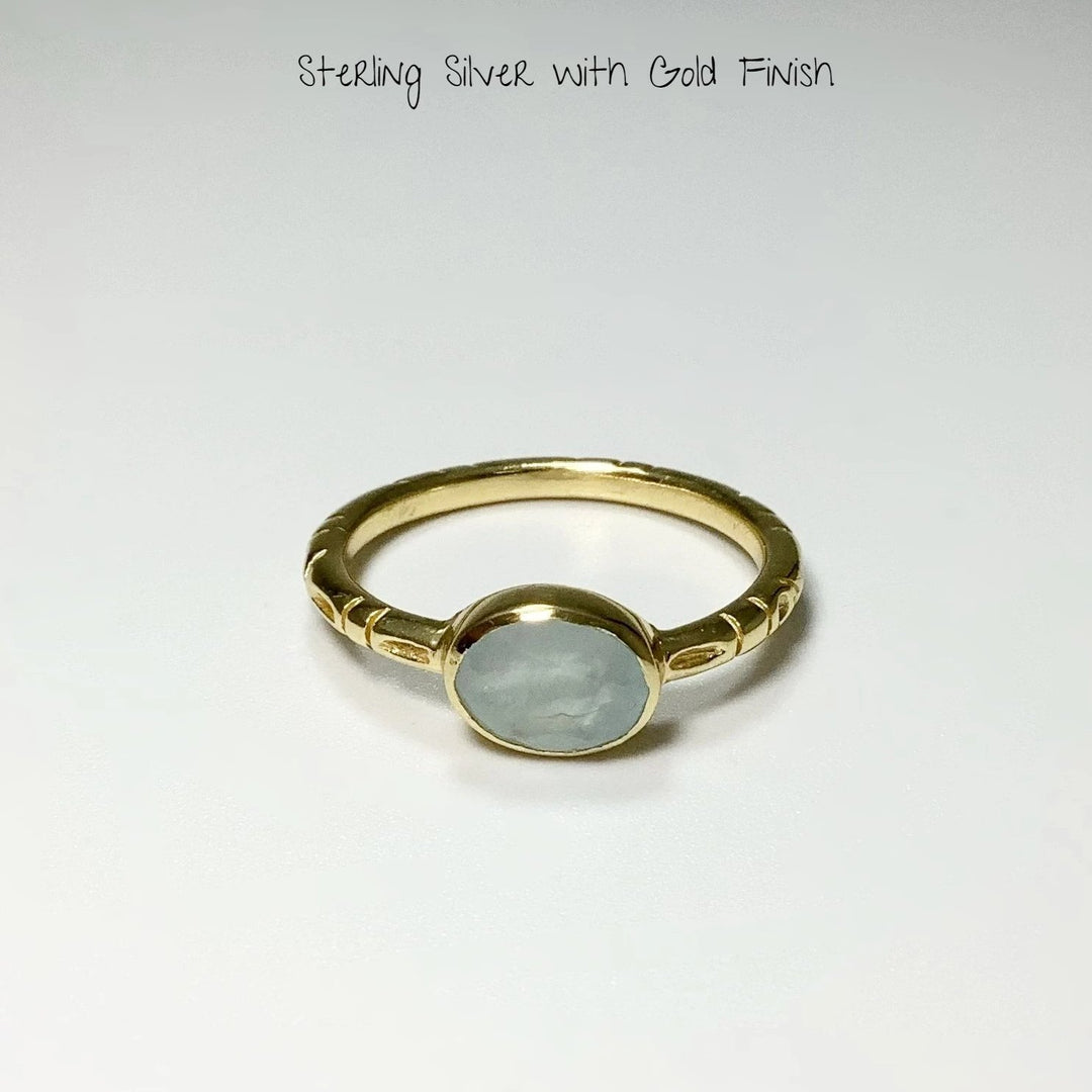 Aquamarine Ring - Rocks and Gems Canada