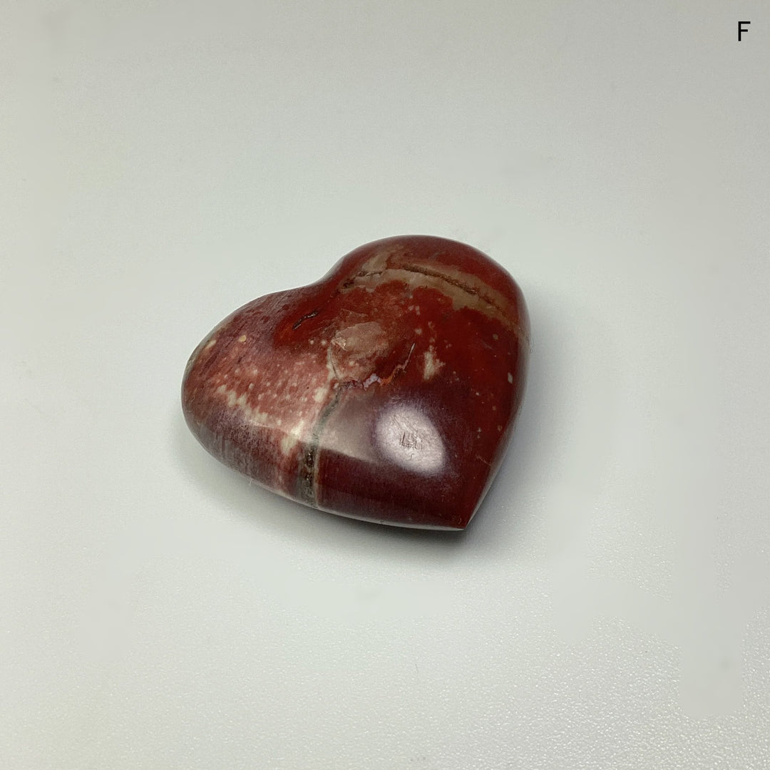 Petrified Wood Heart - Rocks and Gems Canada