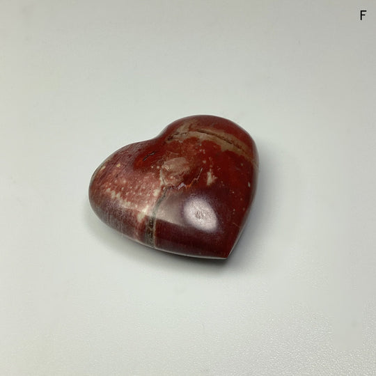Petrified Wood Heart - Rocks and Gems Canada
